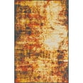 thumbnail image 2 of Unique Loom Outdoor Coastal Collection Area Rug - Okyanus (5' 3" x 8' Rectangle Multi/Orange), 2 of 9