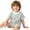 Grey, variant on Toddler Boys 2-Piece Outfit, Striped Knit Short Sleeve Tee & Elastic Waist Shorts, Summer Casual Baby Clothing Blue 73