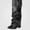 Black, variant on Women's Extra Wide Width Boots Pointed Toe Plus Size Faux Leather Fall Daily Casual Boots Black Size 6.5