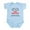 Sky Blue, variant on CafePress - You Mess With My Godmother Body Suit - Baby Light Bodysuit, Size Newborn - 24 Months