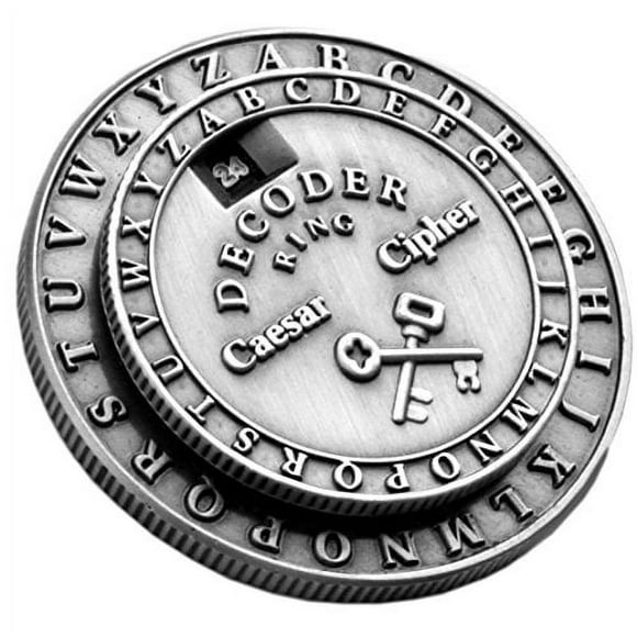 Caesar Cipher Medallion Original Retroworks