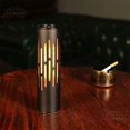thumbnail image 2 of Lámpara de mesa LED, recargable, inalámbrica, 1 W, lámpara de mesa para bar, jardín, salón, comedor, interior y exterior, 3 modos, 1600 mAh, IP54, lámpara de noche negra, h 22 cm, 2 of 5