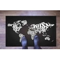 thumbnail image 6 of Bedroom Rug, Salon Rug, Front Door Rug, Modern World Map Rug, Map Rug, Accent Rug, Step Rug, Office Rug, Modern Map Rug, Custom Rugs, 2'x3' - 60x90 cm, 6 of 8