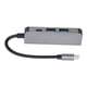 thumbnail image 5 of Hub USB, estación de acoplamiento 4 en concentrador de interfaz multimedia de alta definición, expansor de puerto USB, durabilidad mejorada, 5 of 8
