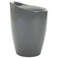 thumbnail image 3 of Taburete de almacenamiento gris VidaXL con tapicería de piel sintética y marco de plástico macizo, estilo retro, asiento cómodo con compartimento de almacenamiento interno, 3 of 8