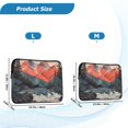 thumbnail image 4 of FORMRS 15-15.6 inch Laptop Sleeve Case Soft Carrying Quilted Computer Bag Cover, Mountains at Dawn, 4 of 7
