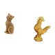 thumbnail image 5 of Estatua De Gato, Figura Decorativa De Resina, Escultura Animal Para Entrada, Estantería, Sala De Estar, Dormitorio, Decoración Feng Shui De Gallina, Estatua De Gallo, Escultura De Gallo Para, 5 of 8