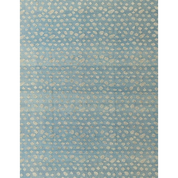 Ahgly Company Indoor Rectangle Abstract Light Slate Gray Abstract Area Rugs, 4' x 6'