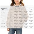 thumbnail image 2 of Spazoro Girls Hooded Sweatshirt with Pockets, Long Sleeve Drawstring Hooded Neck Warm Leopard Print Pullover Tops Casual Hoodies for School Brown Size 13, 2 of 8