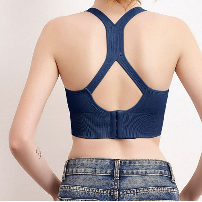 Naked Feel Lu 141 Mid Stretch Gym Longline Sports Bra Shockproof Push Up  Crop Top For Womens Yoga, Athletic Fitness, And Workout From Changbo1985,  $15.11
