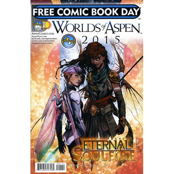 Worlds of Aspen FCBD #2015 VF ; Aspen Comic Book