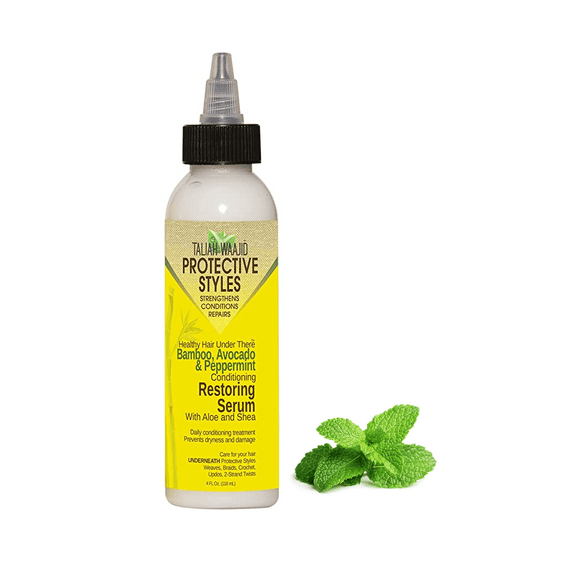 Taliah Waajid Bamboo, Avocado & Peppermint Restoring Serum, 4 fl