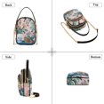 thumbnail image 3 of FORMRS Crossbody Bag for Women Quilted Travel Shoulder Cell Phone Purse with Chain Strap Handbag, Vibrant Flowers, 3 of 7