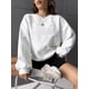thumbnail image 2 of Patrón De Estrella Sudadera, Sudadera Casual De Manga Larga Con Cuello Redondo Para Otoño E Invierno, Ropa De Mujer, 2 of 4