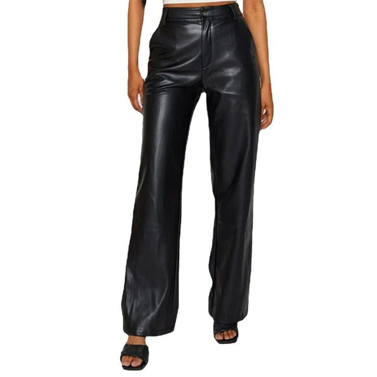 adviicd Leather Pants For Women Plus Size Women's Leather Pants