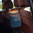 thumbnail image 5 of Easygdp Palm Trees Car Trash Can Garbage Car Accessories Trash Can Car Waste Bin for for Driver and Passenger Any Vehicle, 5 of 7
