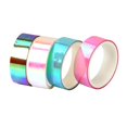 thumbnail image 3 of 10x Washi Tape Set Cinta Washi decorativa holográfica decorativa para Zulema Envoltura de enmascarar Washi, 3 of 4