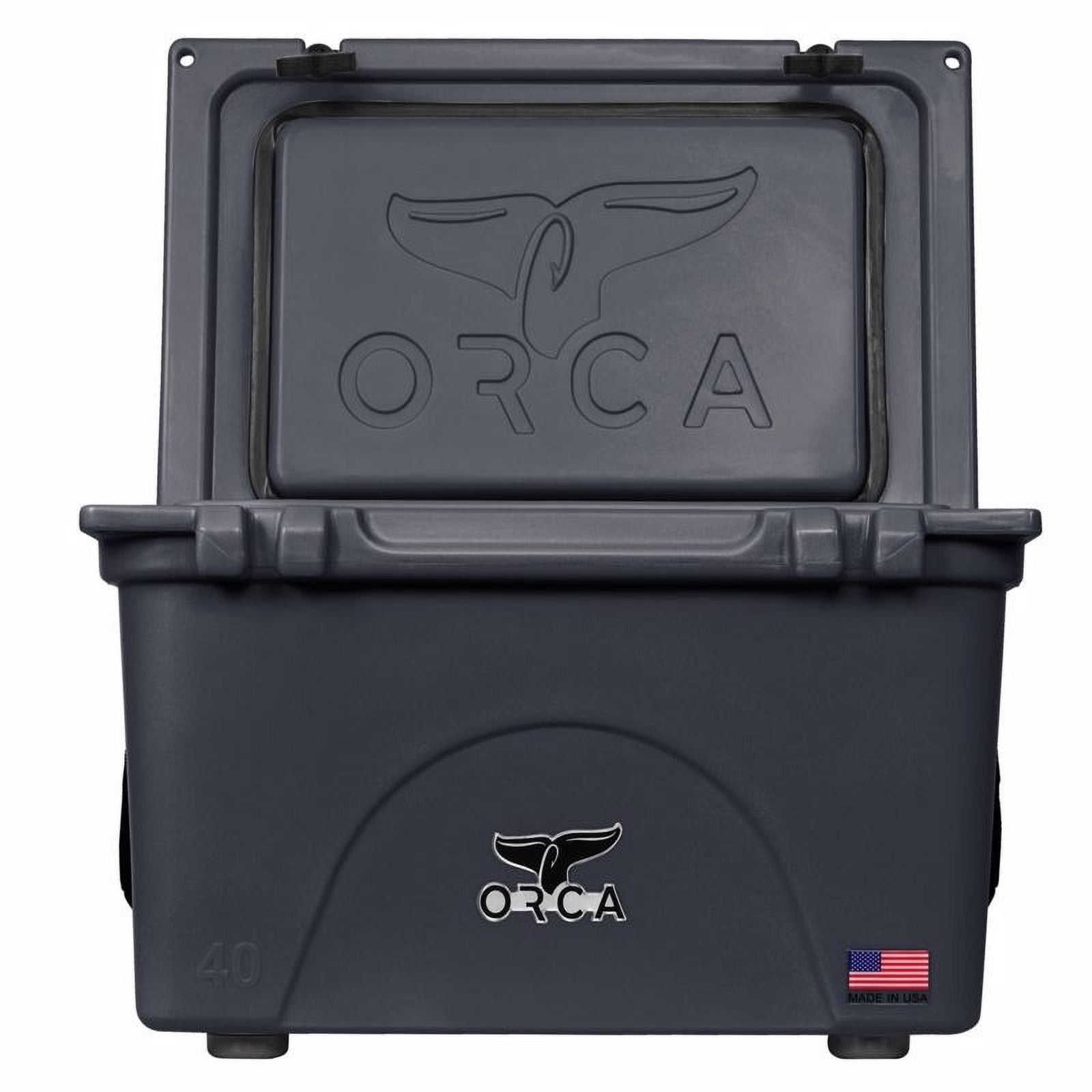 Orca Cooler ORCCH040 Hard Sided - 10 Days Ice Retention - 40 Qt