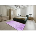 thumbnail image 4 of Ahgly Company Indoor Rectangle Patterned Heliotrope Purple Area Rugs, 4' x 6', 4 of 6