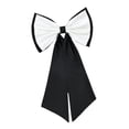 thumbnail image 3 of Boque de satén desmontable suministros elegantes para el vestido para vestidos de graduación Fiestas de regalos de viaje negro, 3 of 8