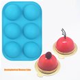thumbnail image 4 of Less Than 5 Cake Mould Medium Semi Sphere Silicone Baking for Making Chocolate Cake Jelly, 4 of 4