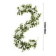 thumbnail image 3 of Guirnalda de ratán de hoja de dinero artificial - Enredadera artificial de plástico verde de 72 pulgadas para decoración exterior de patio e interior, 3 of 6