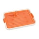 thumbnail image 5 of Entrenamiento para ir al baño para perros Bandeja para orinal Almohadillas de entrenamiento Inodoro Loo Kitty Fácil de limpiar Entrenador para orinal Naranja Fernando Bandeja sanitaria, 5 of 8