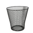 thumbnail image 4 of Black Wired Mesh Waste Basket 9 in Tall Office Classroom Crafts Bathroom, 4 of 5