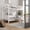 White, variant on Garderth Metal Bunk Bed Twin Over Twin,Twin Over Twin Bunk Bed,Industrial Bunkbeds,Metal Bunk Bed With Ladder And Safety Guard Rails,Space-Saving Steel Bed For School Dorm Bedroom
