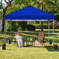 thumbnail image 7 of Topeakmart 12x12 ft Pop-Up Canopy Tent with Wheels, Sandbags, Carry Bag, Blue, 7 of 7