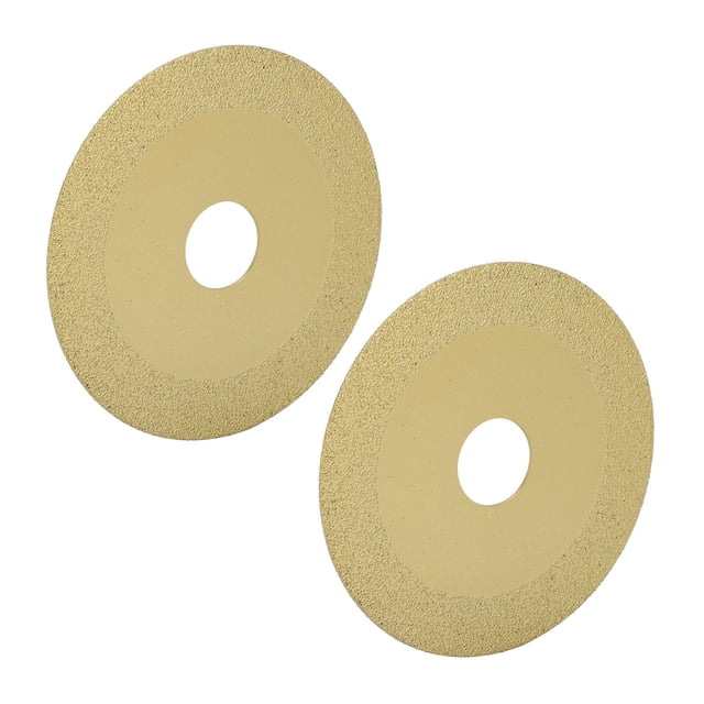 Rueda de corte de diamante, 2 piezas Disco de corte de hoja de sierra de diamante para cortar vidrio Diseñado a medida