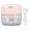 Pink, variant on M Buder Mini Electric Garlic Chopper USB Rechargeable Baby Food Maker 100ml / 3.38 oz Stainless Steel Blades Masher Processor for Infants and Toddlers, White