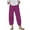Hot Pink, variant on Zuesphe Fashion Pants for Women Trendy Pattern Wide Legged Capri Pants for Women Palazzo Pants for Women Casual Tall High Waist Cargo Pants Women Tall