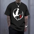 thumbnail image 7 of Yopmin Japanese Tshirt Men Crew Neck Oversized Graphic Shirt Summer Casual Cotton Tops Short Sleeve for Party Daily Wear, 7 of 7