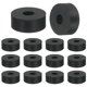 thumbnail image 1 of 14 Pcs Espaciador de Goma Multiusos, 10mm ODx25mm IDx10 mm Grosor Aislamiento Antivibración para Hogar y Autos (Negro), 1 of 7