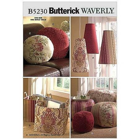 Butterick Room Accessories-one Size Only