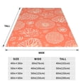 thumbnail image 3 of Balery Beautiful Corals Manta de Felpa Suave y Acogedora – Cobija de Franela Aterciopelada para Cama, Lavable y Cálida para Sofá, Mascotas, Transpirable-80"x60", 3 of 7