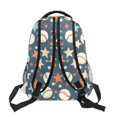 thumbnail image 5 of ALAZA Stylish Backpack Baseball Cartoon Stars Elementary Bookbag Personalized Laptop School Bags Travel Daypack, 5 of 6