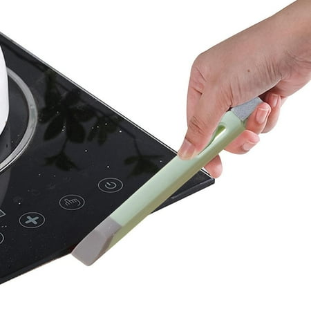 

Lucybak Magic Window Cleaning Brush 2 In 1 Hand-held Cleaning Tool Window Or Sliding Door Track Cleaner for Sliding Door Shutter Keyboard Sill normal