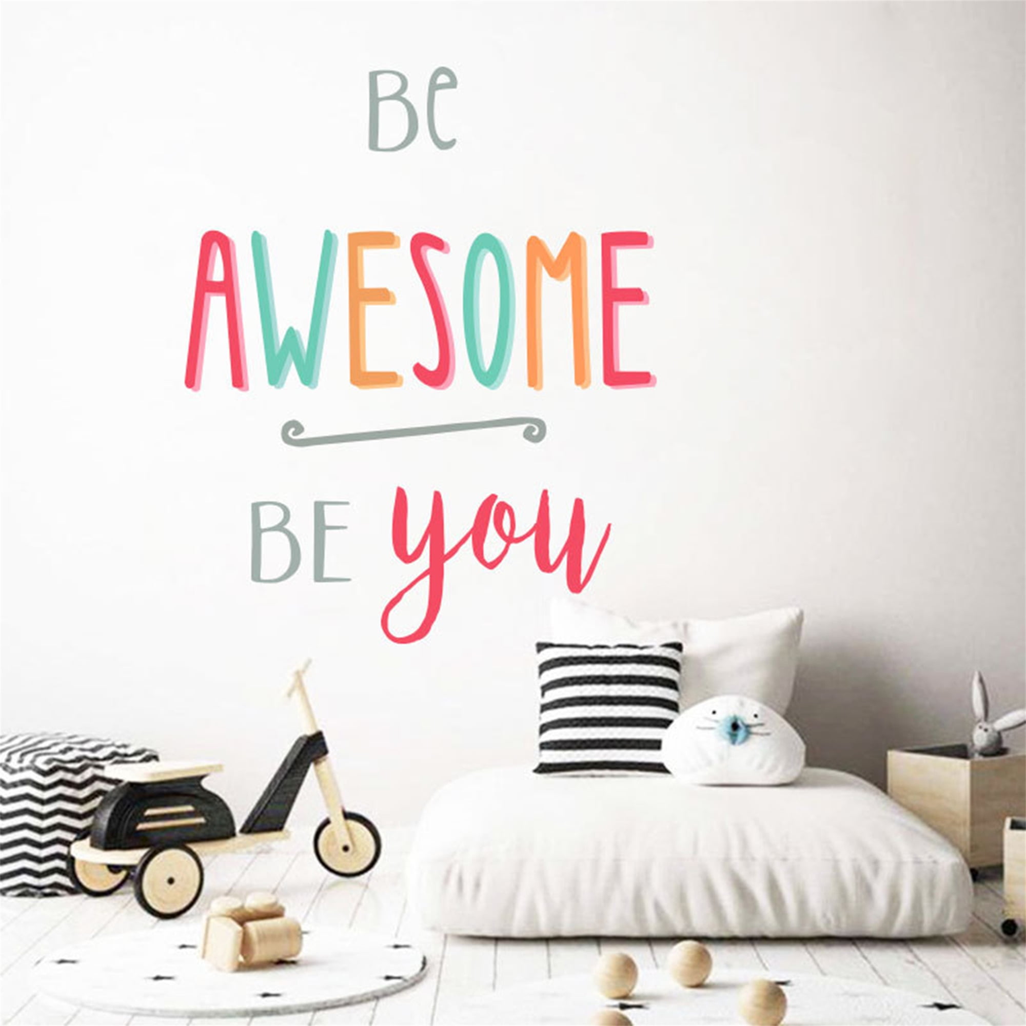 COUTEXYI DIY English Proverb Wall Sticker, Removable Glass Decal -  Walmart.com
