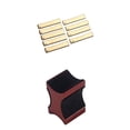 thumbnail image 1 of Reposacabezas con Inserciones de de de Guitarra para Herramienta de Configuración de Limpieza de Bajos de Guitarra Eléctrica Yuyangstore Insertos de prensa de trastes de guitarra, 1 of 8