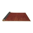 thumbnail image 2 of Ahgly Company Indoor Square Abstract Brown Contemporary Area Rugs, 4' Square, 2 of 4