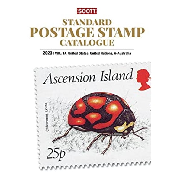 Pre-Owned 2023 Scott Stamp Postage Catalogue Volume 1: Cover Us, Un, Countries A-B: Scott Stamp Postage Catalogue Volume 1: Us, Un and Contries A-B (Paperback) 0894876503 9780894876509