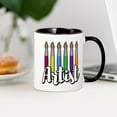 thumbnail image 3 of CafePress - Artist Mugs - 11 oz Ceramic Mug - Novelty Coffee Tea Cup, 3 of 4