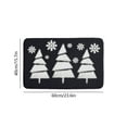 thumbnail image 6 of Dpityserensio Christmas Rug Christmas Snowflake Rugs Christmas Tree Carpet Machine Washable Non Slip Absorbent Easy Care Holiday Decor for LivingRoom Bath Door Festive Carpet Christmas, 6 of 7