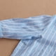 thumbnail image 5 of Blusa informal con estampado de rayas y cuello en V suelta a la moda de verano para mujer Fridja  hj3658, 5 of 6