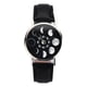 thumbnail image 3 of Reloj de cuarzo para mujer, relojes para mujer, reloj de pulsera analógico de cuarzo de cuero con patrón lunar para mujer, 3 of 4