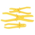 thumbnail image 3 of 3Pcs Plastic Hose Clamp Tool Set with Rounded Jaw Edges, Prevents Damage to Hose, High Visibility Color, Durable, Comfortable Grip, Complete Specifications, Easy to Use, Great, 3 of 3