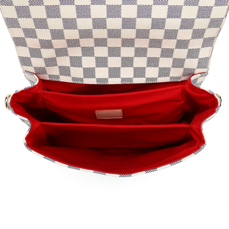 Richports Women's Checkered Tote Shoulder Bag