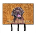 thumbnail image 1 of Carolines Treasures SC9127TH68 6 x 9 In. Labrador Wipe your Paws Leash or Key Holder, 1 of 1